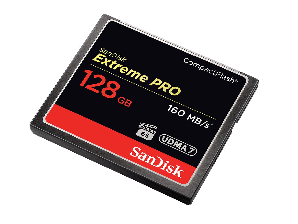 Sandisk ExtremePro 160MB/s CF 128GB