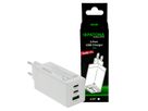 Patona GaN PD 65W 2xUSB-C + USB-A white