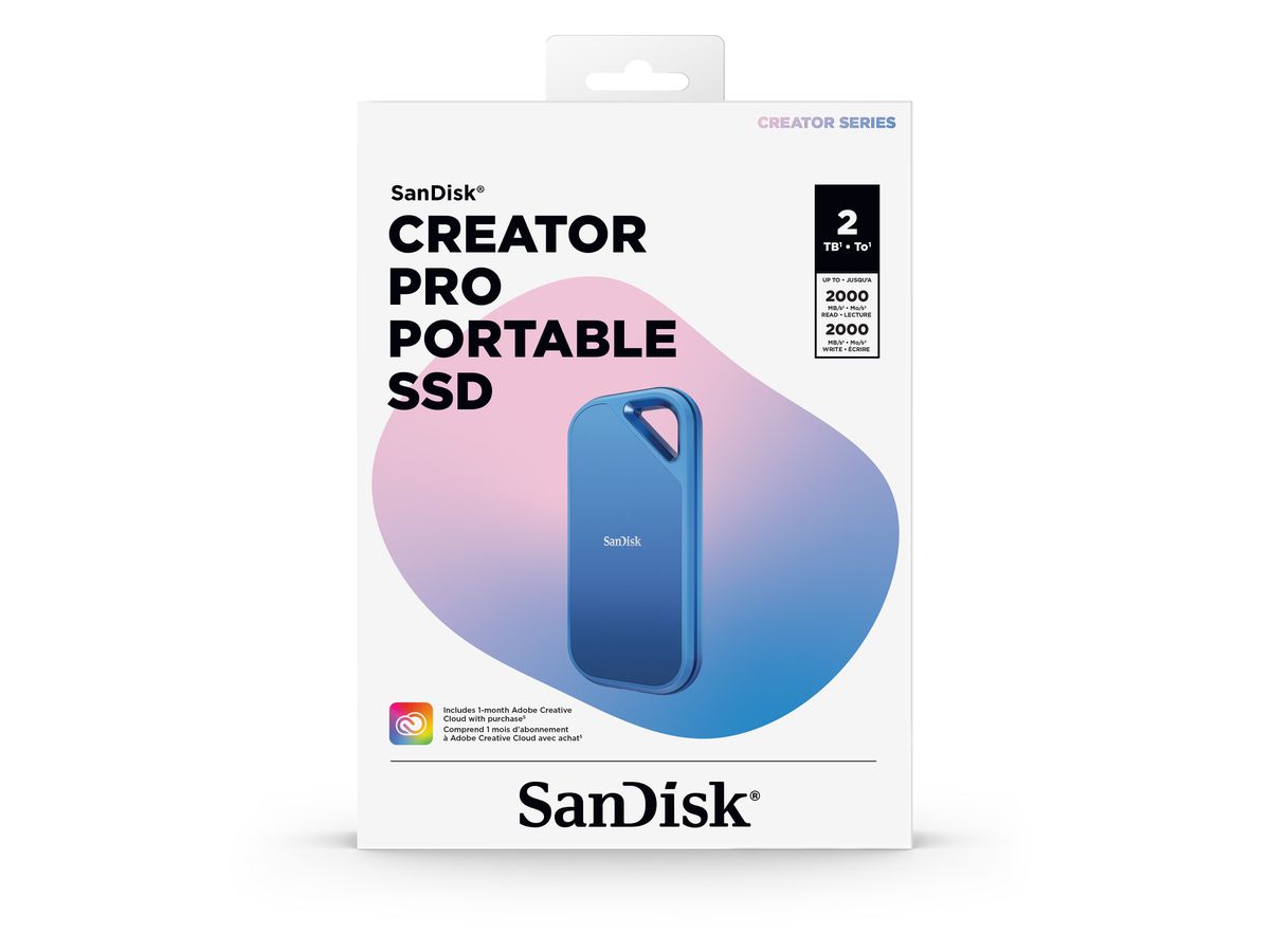 SanDisk Creator Pro PSSD 2'000MB/s 2TB