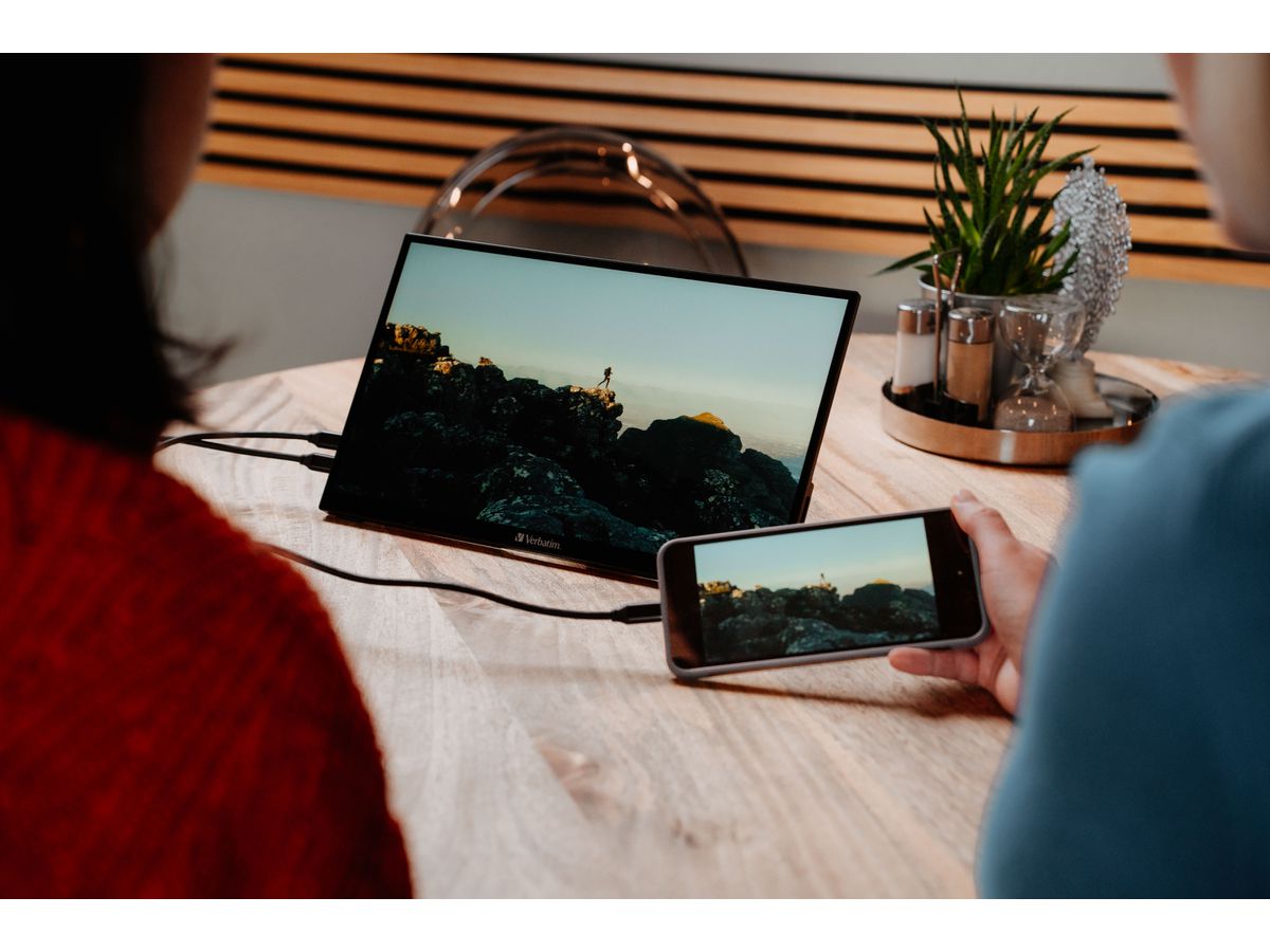 Verbatim Port. Touchscreen Monitor 14"