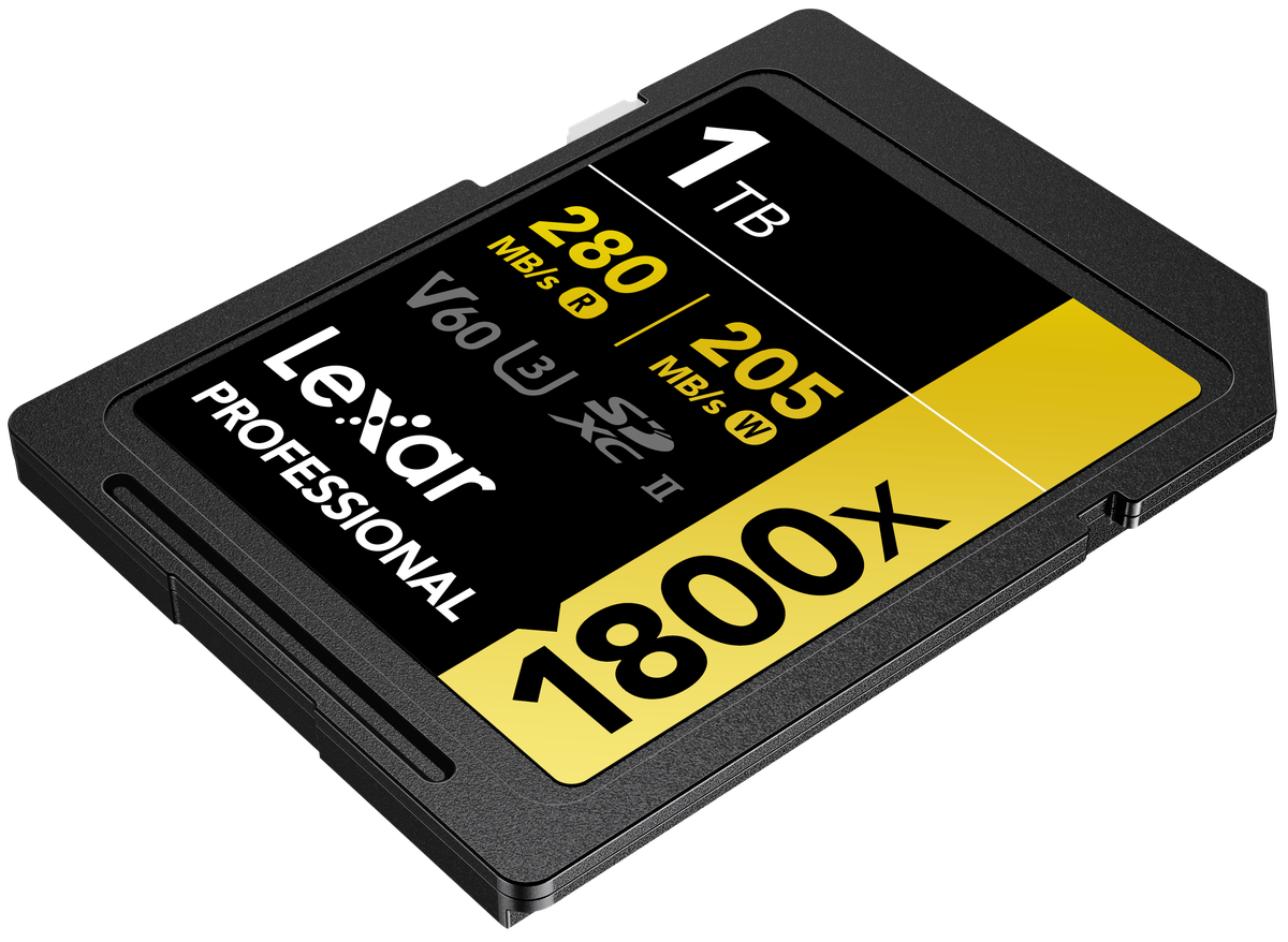 Lexar 1800x UHS-II SDXC 1TB Gold