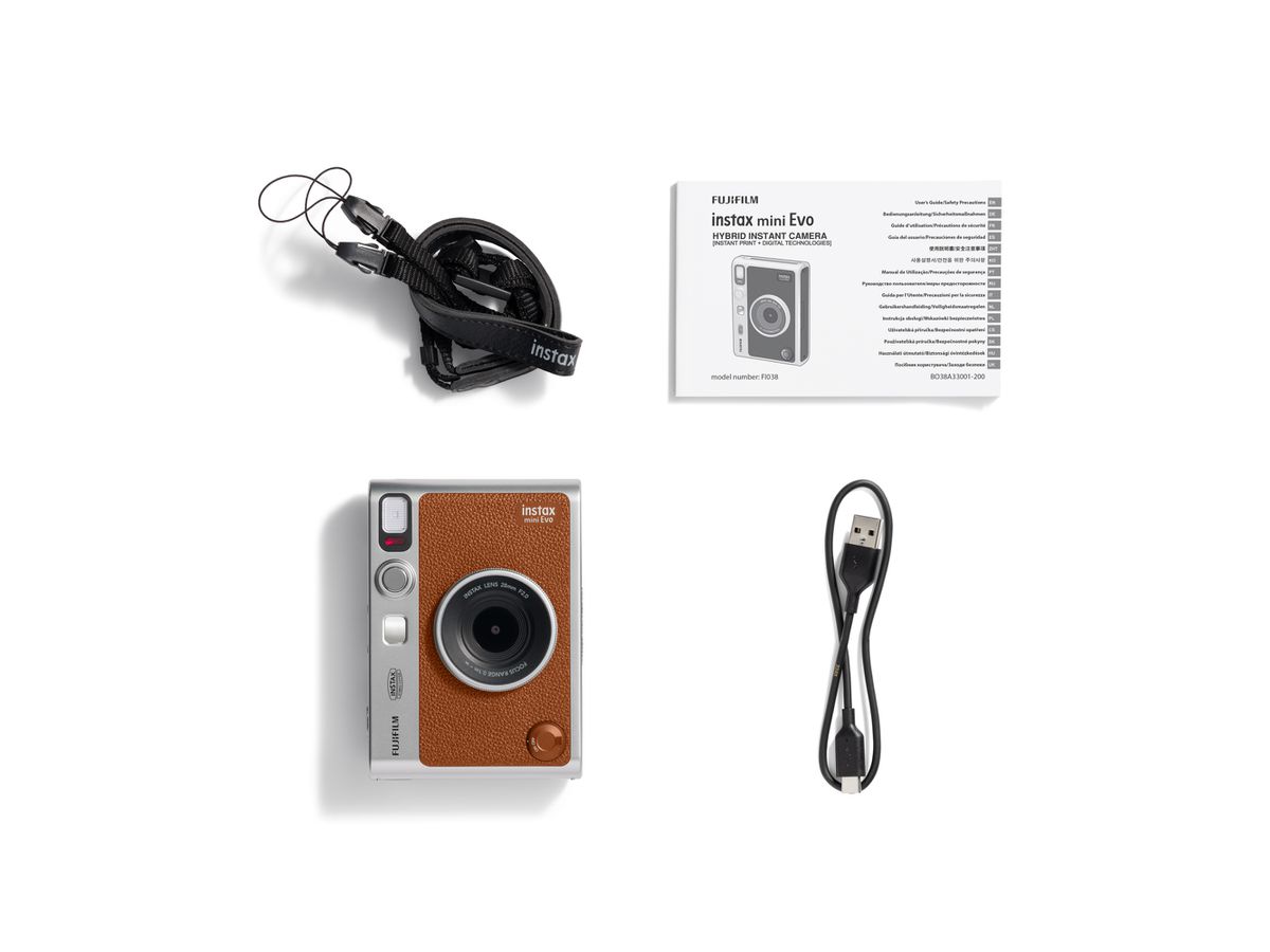 Fujifilm Instax Mini Evo Brown USB-C