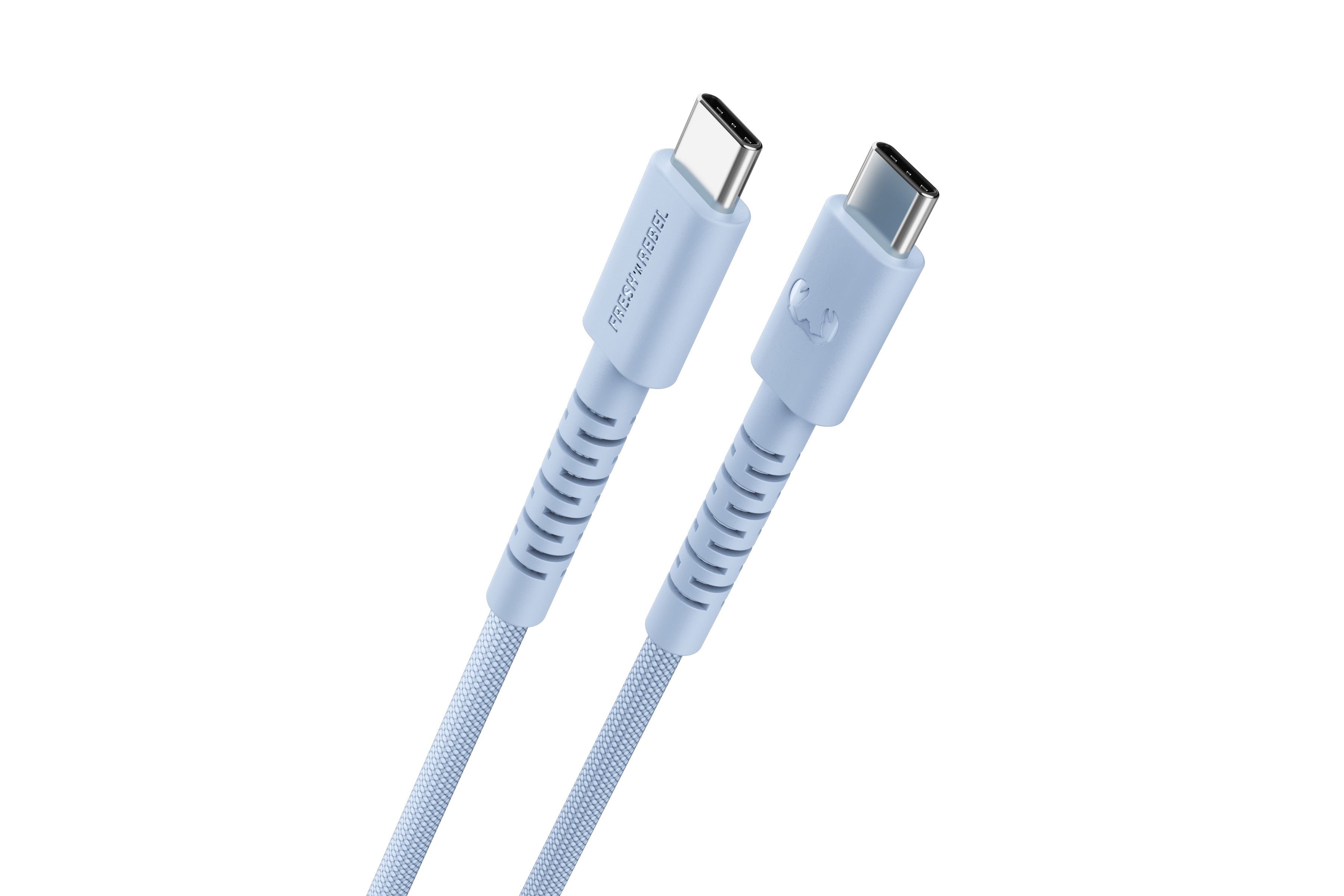 Fresh 'n Rebel USB-C to USB-C Vivid Blue