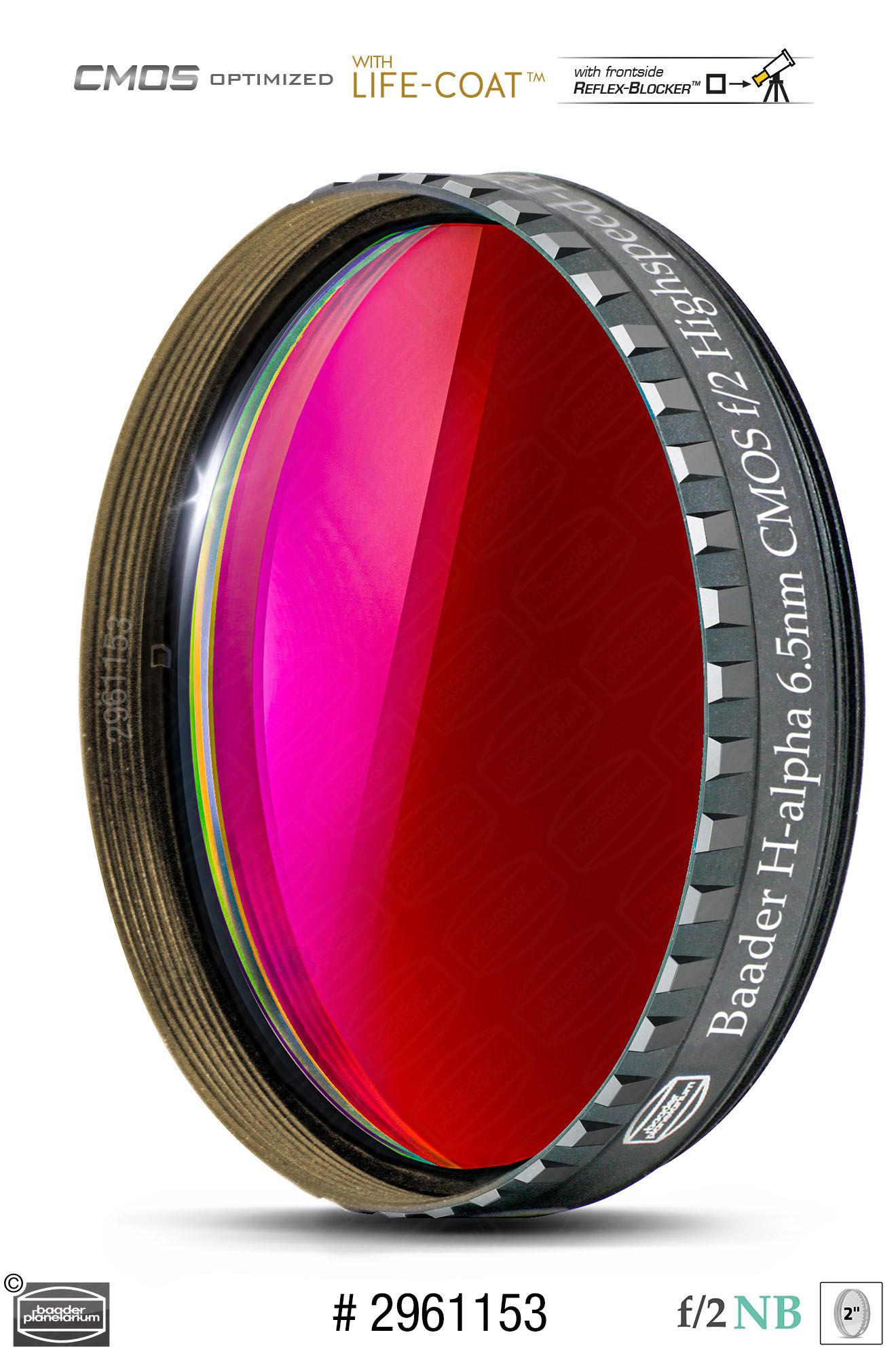 Baader Schmalband Ha 6.5nm 2" f/2