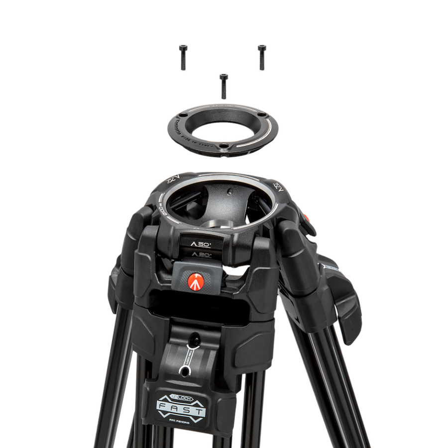 Manfrotto 509 Head w/645 Fast Twin Alu
