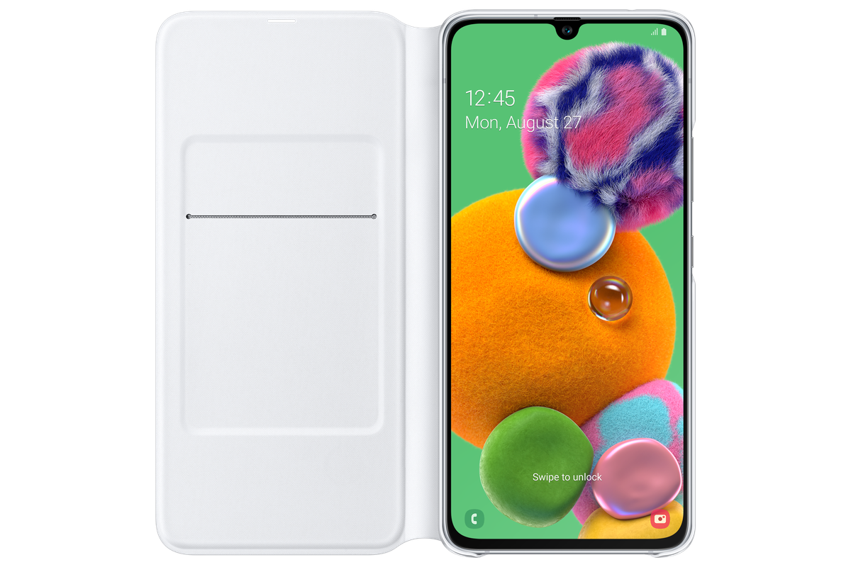 Samsung Galaxy A90 5G Wallet Cover white