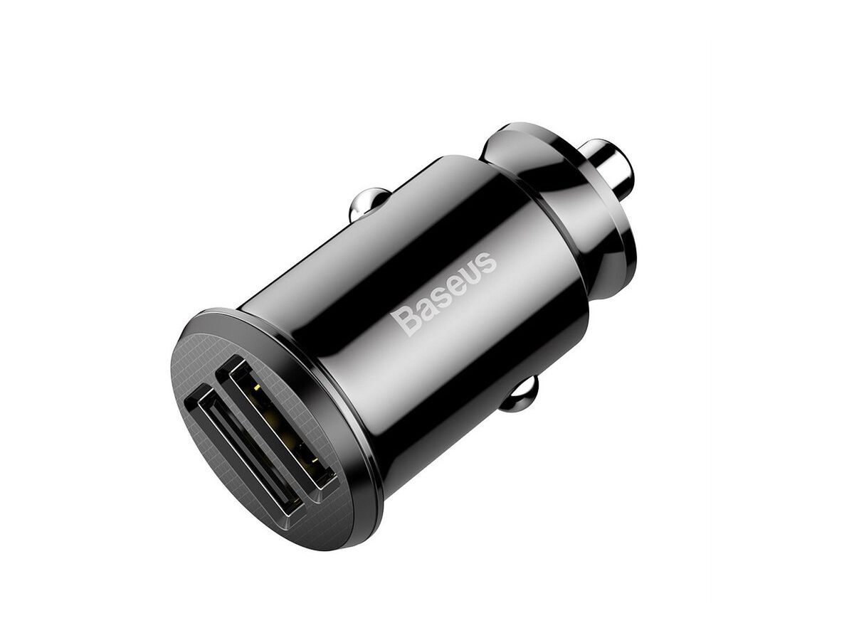 Baseus Dual Car Charger 5V Black