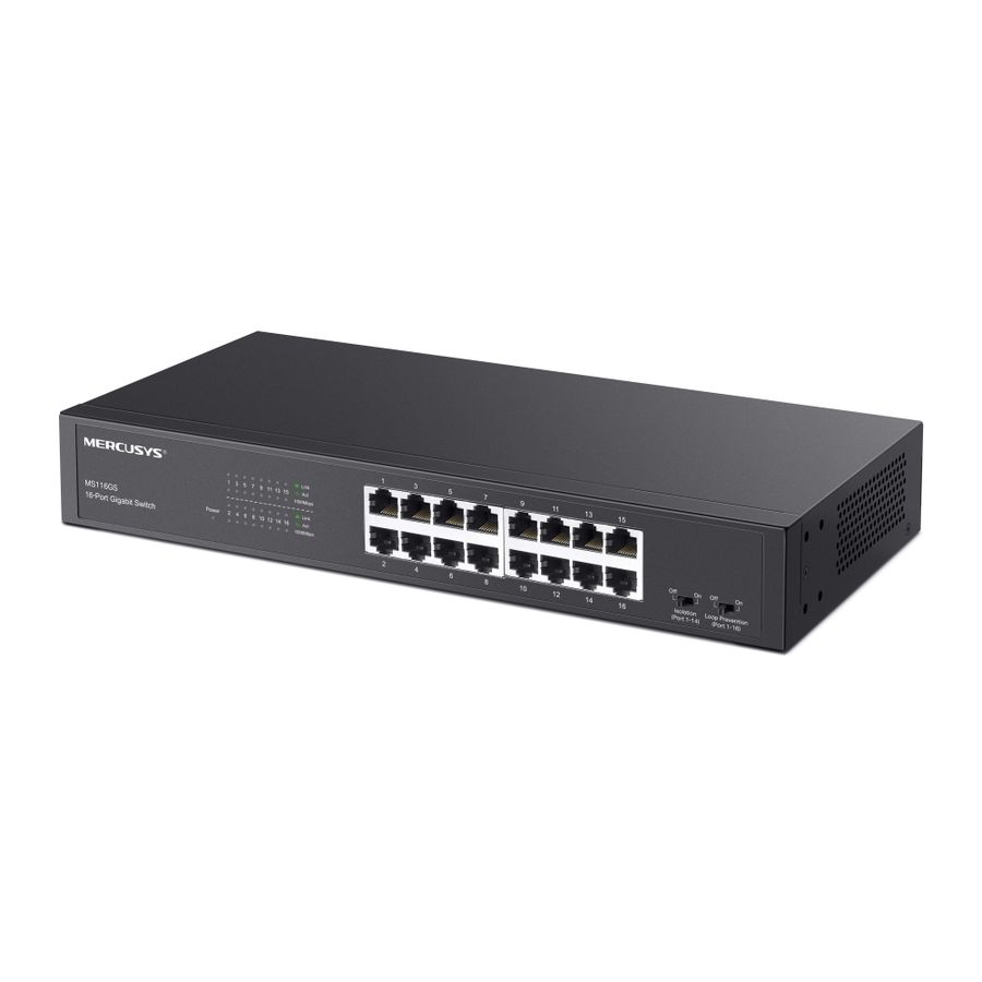 Mercusys 16-Port Gigabit Desktop Switch