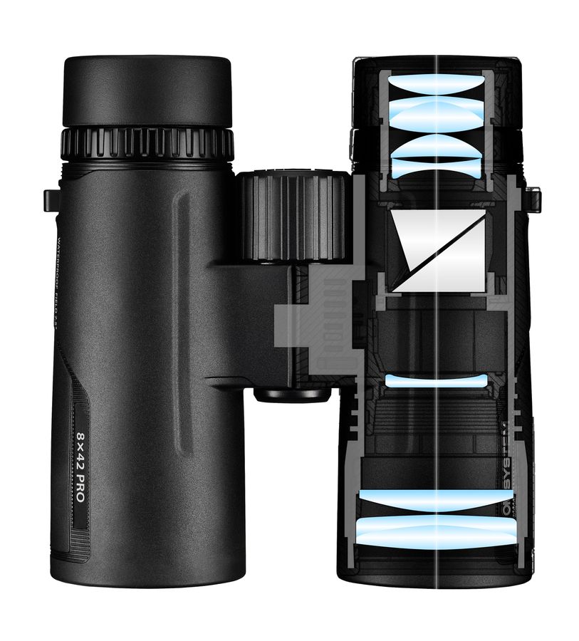 OM System 8x42 PRO inkl. Tasche